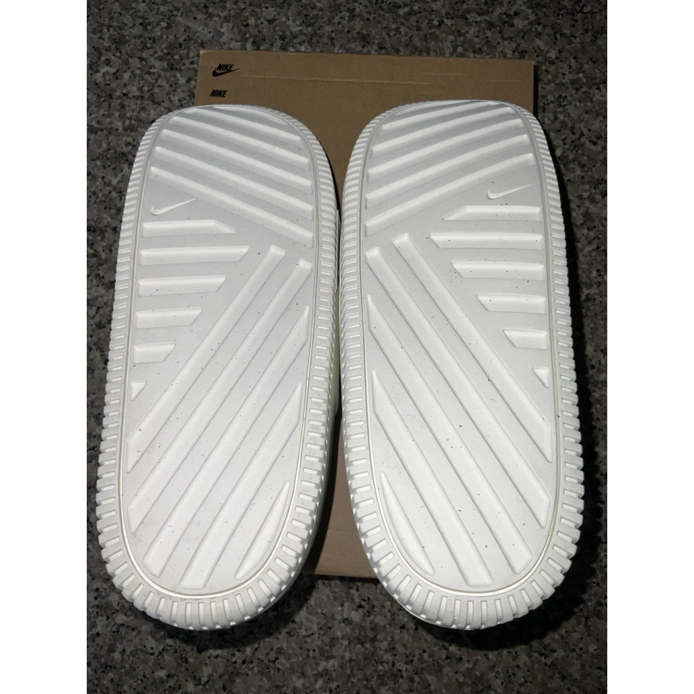 New Men's‎ NIKE CALM SLIDE SAIL/SAIL Size 12 - Picture 4 of 4